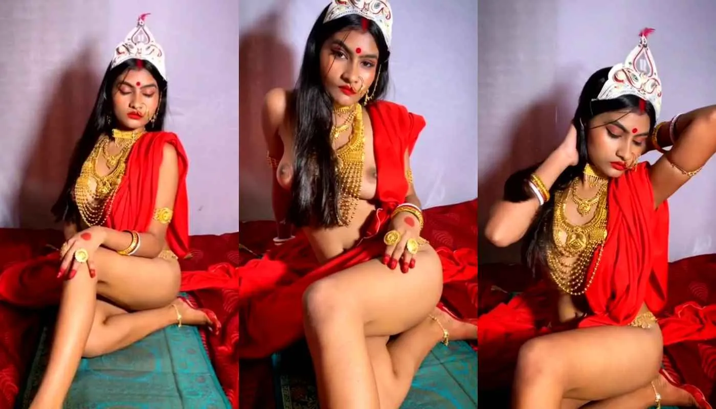 Sexy Model Posing Topless App Content