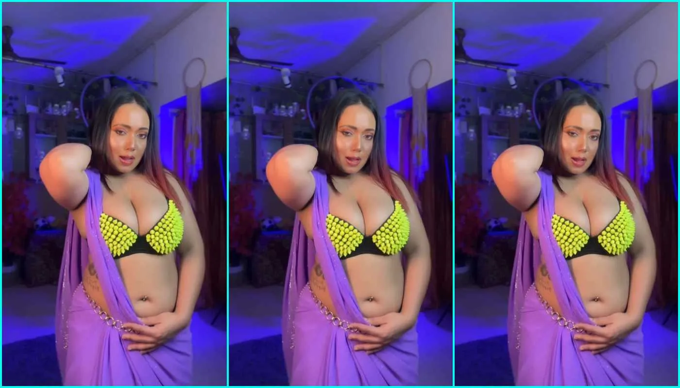 Super Hot Insta Babe Koyel Sarkar Oiling Her Full Nude Body