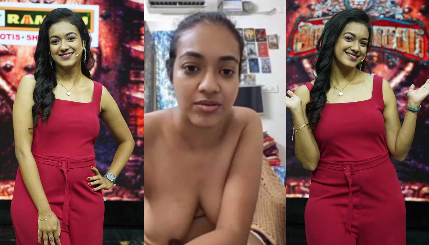 Tamil Serial Actress Shruthi Narayana Fingering Video Call Leak