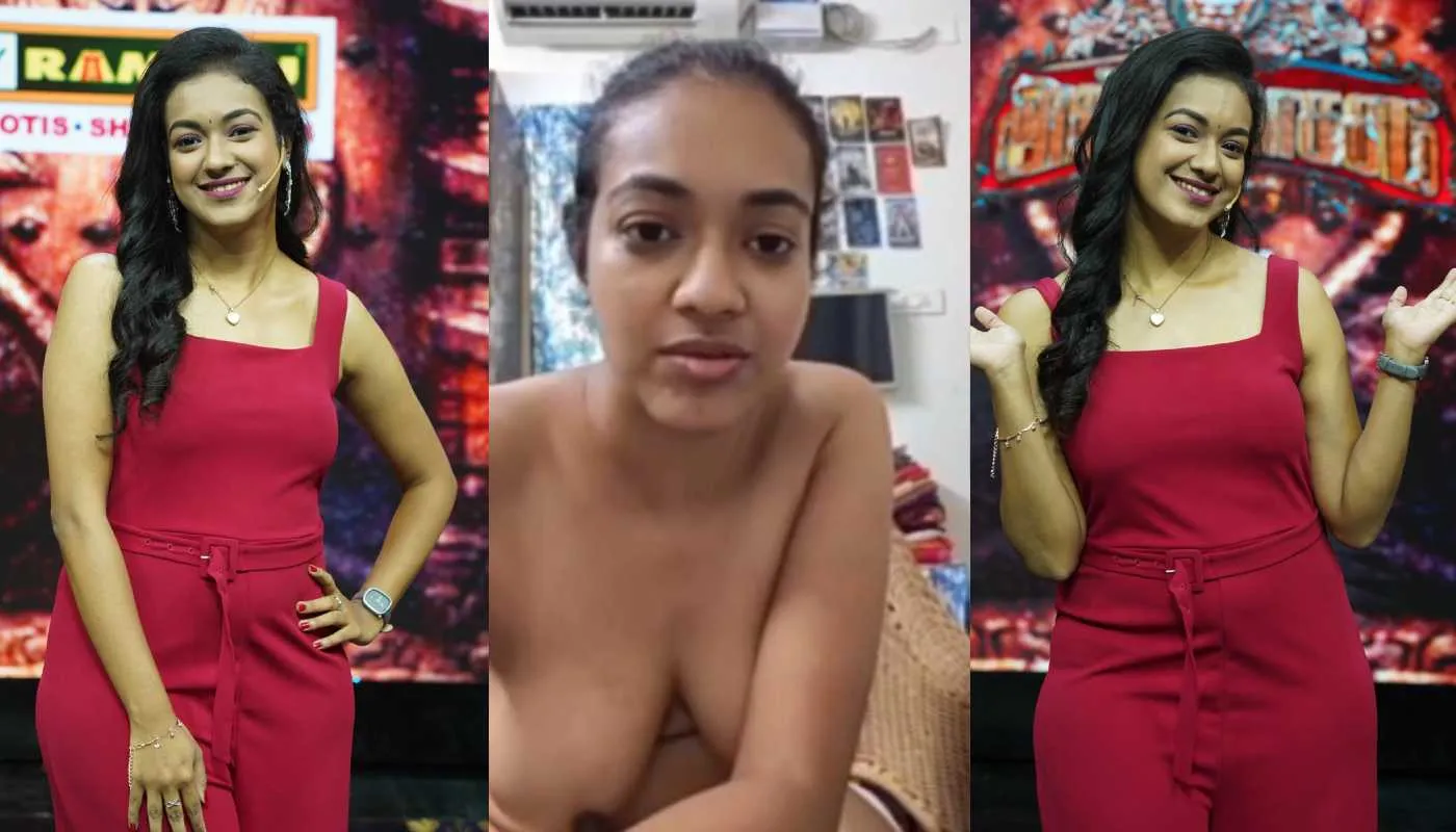 Tamil Serial Actress Shruthi Narayana Fingering Video Call Leak
