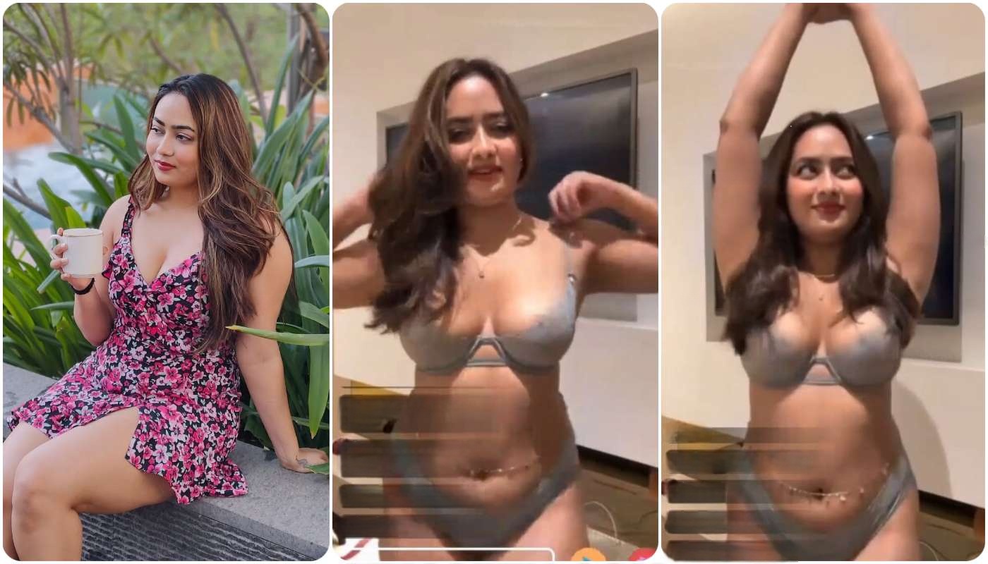 Divya Mistry First Live In Transparent Lingerie Part 2